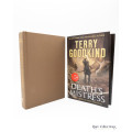 Death`s Mistress by Terry Goodkind (#1 the Nicci Chronicles) - signed copy