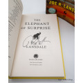 The Elephant of Surprise by Joe R. Lansdale - signed copy