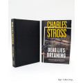 Dead Lies Dreaming - a Laundry Files Novel by Charles Stross - signed