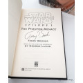 Star Wars: the Phantom Menace by Terry Brooks - signed