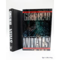 Vitals by Greg Bear - signed