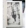 Vitals by Greg Bear - signed
