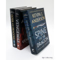 Spine of the Dragon, Vengewar & Gods and Dragons - Signed by Kevin J. Anderson