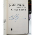 Fatal Error - a Repairman Jack Novel by F. Paul Wilson