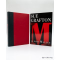 M is for Malice by Sue Grafton (signed copy)