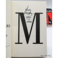 M is for Malice by Sue Grafton (signed copy)