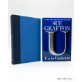 U is for Undertow by Sue Grafton - signed
