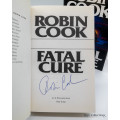 Fatal Cure by Robin Cook - signed