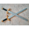 Set of 2 Wooden Medium size Viking Knights Sword Toy for Children/Kids 62 centimetres