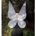Tinkerbella Inspired Fairy Wings for Adults in Glitter Tulle Fabric