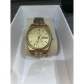 Omega seamaster gold plated watch