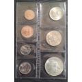1967 - SA UNCIRCULATED COIN SET - AFRIKAANS - WITH SILVER R1 - AS PER IMAGES