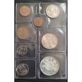 1974 - SA UNCIRCULATED COIN SET - WITH SILVER R1 - AS PER IMAGES