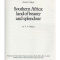 SOUTHERN AFRICA: LAND OF BEAUTY AND SPLENDOUR - T V BULPIN (1 ST EDITION 1976)