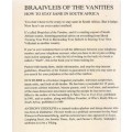BRAAIVLEIS OF THE VANITIES, HOW TO STAY SANE IN SOUTH AFRICA - GUS SILBER (1992)