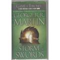 GAME OF THRONES A STORM OF SWORDS - GEORGE R R MARTIN (BOOK THREE - 2011)