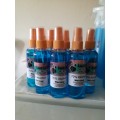 70% ALCOHOL HAND SANITIZER SPRAY 110ML WITH NOZZLE