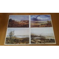 4 Thomas Baines prints of KNYSNA AND 3 Eastern Cape towns including Port Elizabeth.