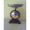 Salter Scale Vintage. Stunning and Shiny. Solid metal with brass dial.