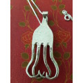 Hallmarked Fork Pendant. Solid Sterling Silver plus Silver Chain. 12.2 grammes.