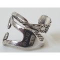 Stunning Hallmarked Solid Sterling Silver Ornate Ring NEW. 6.8 g.