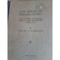 The Origin of Freemasonry by Slomovitz, Rev. J.