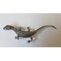 Marcasite Lizard Brooch. Exquisite. NEW CONDITION.