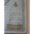 1769 SOUTH AFRICA ORIGINAL MAP. Isaak Tirion. Kaart van Het Zuidelykste Gedeelte van Afrika...
