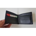 WALLET NEW IN BOX. Paolo Rossi Made In Italy Full Leather Foldout  Black Men`s Wallet. BARGAIN.