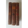 1779 Swiss Full Leather 3 Volume Set. Tree Calf Leather. Beautiful. Trembley. Instructions d`un pere