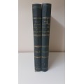 The Living Races of Mankind. 2 Volume Set in Decorated Half Leather. Published c. 1900 by Hutchinson