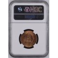 *FINEST KNOWN* 1937 1/2 PENNY NGC MS65RB *AUCTION*