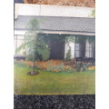##Small acrylic painting of verandah##