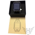 DZ09 Smartphone Touch Screen Bluetooth Smart Watch - Available Color Black
