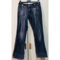 Woolworths Ultra low rise flared leg jeans size: 36