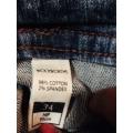 Woolworths Ultra low rise flared leg jeans size: 36