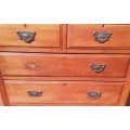 SATIN WOOD CHEST OF DRAWERS