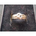 925 SILVER KNOT RING