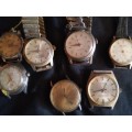 MIXED LOT OF MECHANICAL WATCH SPARES