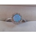 925 SILVER & OPAL RING