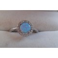 925 SILVER & OPAL RING