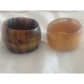 Two Horn Serviette Rings