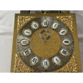 Grand Father Clock Moon Face Dial, Made in Germany (d)