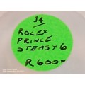 Rolex Prince Stems x6