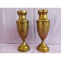Pair of Brass vases