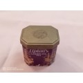 Miniature Lipton`s Darjeeling Tea tin