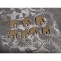 x7 Bone Elephants