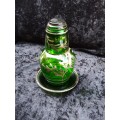 Murano with silver overlay night carafe