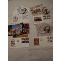 Mixed First Day cover`s with postcards (j)