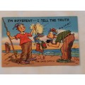 I`m Different....I tell the truth post card
